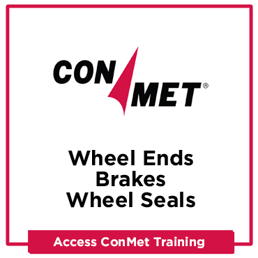 Access ConMet Wheel ends, Brakes and wheel seals training