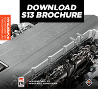 Download the International S13 Integrated Powertrain Brochure for details and specifications