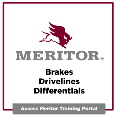 Meritor Bullpen Brakes, Drivelines, and Differentials Training