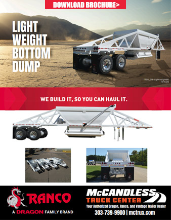 Download RANCO lightweight bottom dump trailer brochure