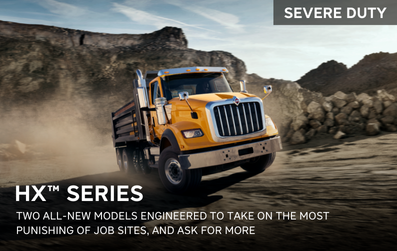 Learn More about the new International HX Series Truck - available now at McCandless Truck Center