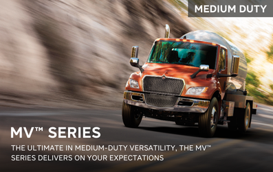 The International MV Series is a medium-duty International Truck available for order or purchase …