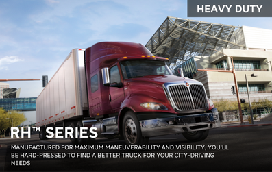 Learn more about the Heavy Duty regional delivery International RH Series Truck