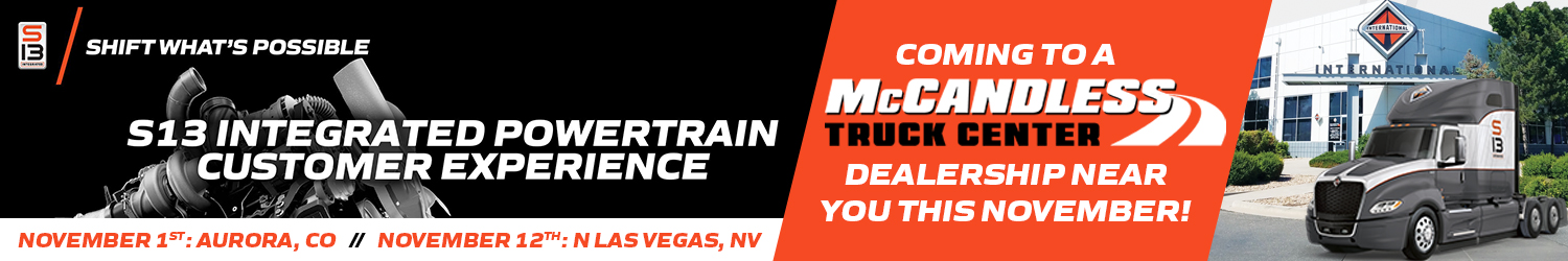 International S13 Integrated Powertrain Customer Experience coming to McCandless Truck Center