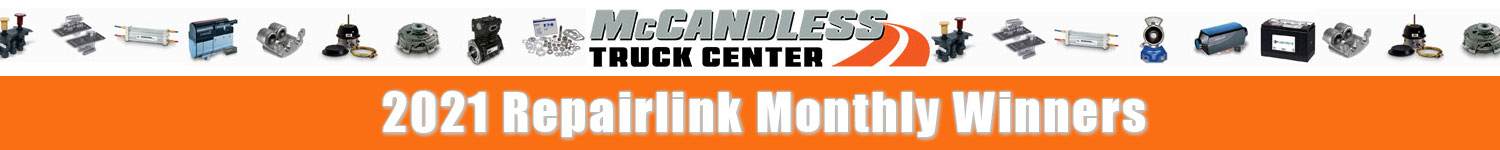 View our monthly Repairlink promotion winners at McCandless Truck Center