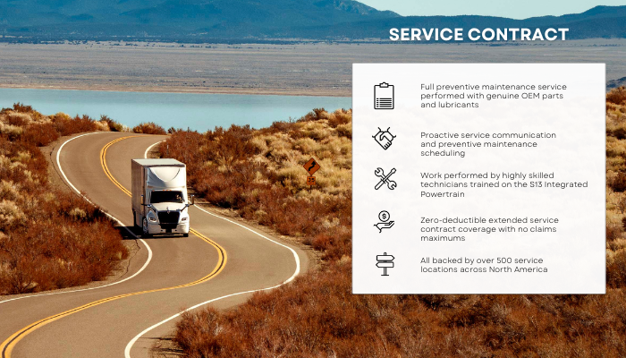 International LT and RH service contract- McCandless truck Center